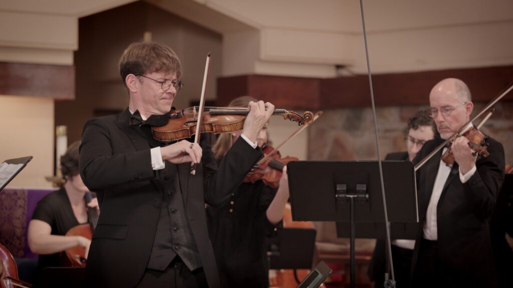 Jonathan Godfrey Violinist Performs at Arizona Bach Festival