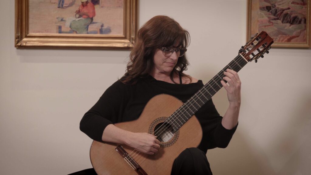 Martha Masters Guitar Recital at Museum of the West in Scottsdale - MEDIUM SHOT