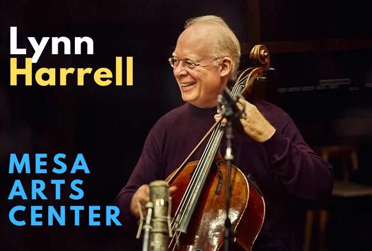 Cellist Lynn Harrell - Recording at Mesa Arts Center