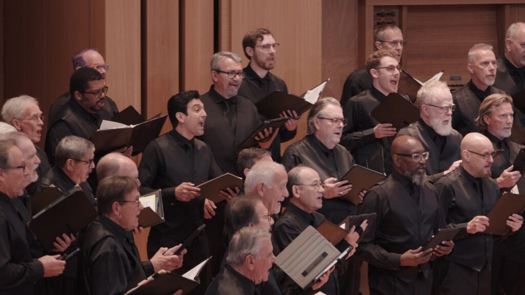 The men of Orpheus Male Chorus of Phoenix